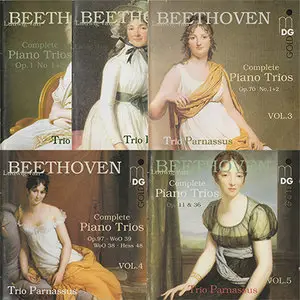 Beethoven - Trio Parnassus - Complete Piano Trios Vol. 1-5 (2001) [New rips & scans - Combined Repost]