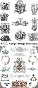 Vectors - Antique Design Elements 3