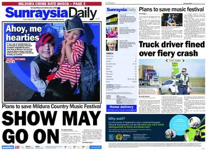 Sunraysia Daily – September 27, 2019