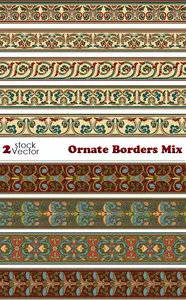 Vectors - Ornate Borders Mix