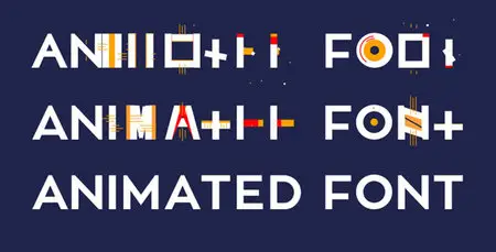 Animated Font  - Project for After Effects (VideoHive)