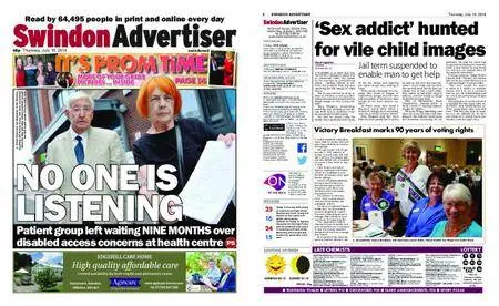 Swindon Advertiser – July 19, 2018