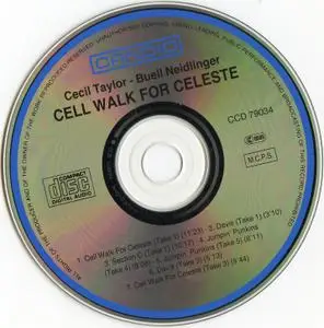 Cecil Taylor - Cell Walk For Celeste (1961) {Candid CCD79034 rel 1988}