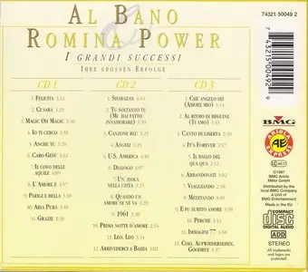 Al Bano & Romina Power - I Grandi Successi [3CD Box Set] (1997)