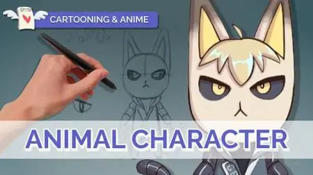 Character Design for Beginners: How to Draw Cute Animal Human Hybrids