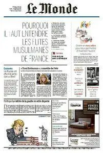 Le Monde du Mercredi 17 Août 2016