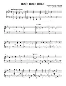 Holy, holy, holy - John B. Dykes (Piano Solo)