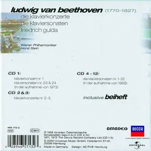 L.v.Beethoven - Complete Sonatas and Concertos, F.Gulda CD5 of 12