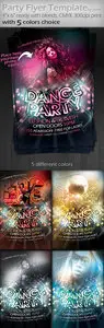 Party Flyer PSD Template