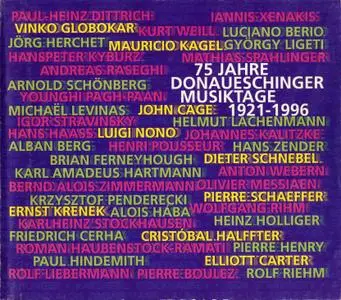 Various Artists - 75 Jahre Donaueschinger Musiktage 1921-1996 (1996) {12CD Set, Col Legno} (Complete Artwork)