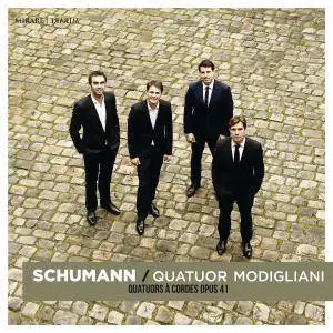 Quatuor Modigliani - Schumann: String Quartets Op. 41 (2017)