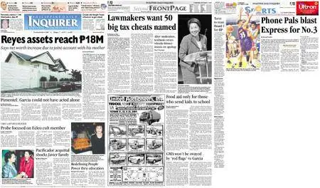 Philippine Daily Inquirer – October 14, 2004