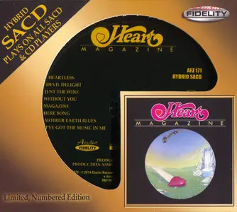 Heart - Magazine (1978) [Audio Fidelity 2014] PS3 ISO + DSD64 + Hi-Res FLAC