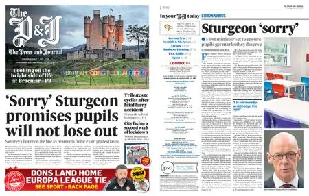 The Press and Journal Aberdeenshire – August 11, 2020