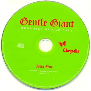 Gentle Giant - Memories Of Old Days (2013) [5CD Box Set] Re-up