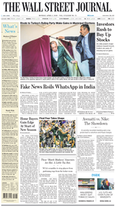The Wall Street Journal – 01 April 2019