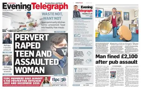 Evening Telegraph Late Edition – March 25, 2021