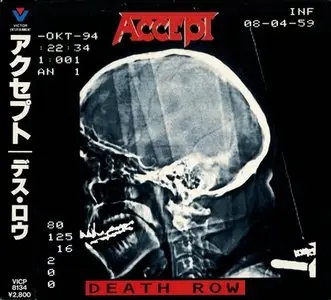 Accept - Death Row (1994) (Japan, VICP-8134)