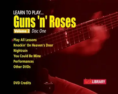 Learn to Play Guns N Roses - Volume 2