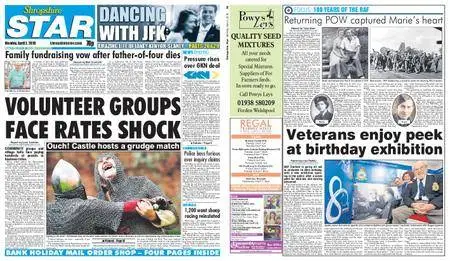 Shropshire Star Shrewsbury Edition – April 02, 2018