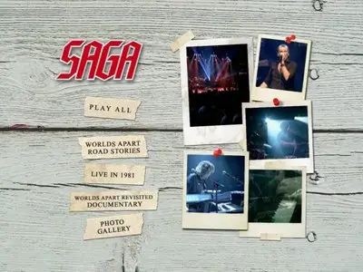 Saga - Worlds Apart Revisited (2007) [Limited Edition, 2DVD+2CD]