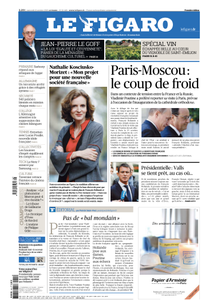 Le Figaro du Mercredi 12 Octobre 2016