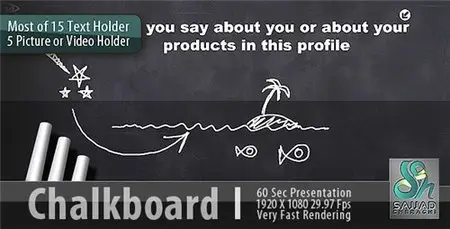 Chalkboard Profile - After Effects Project (Videohive)