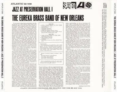 The Eureka Brass Band Of New Orleans - Jazz At Preservation Hall I (1962) {2013 Japan Jazz Best Collection 1000 Series 24bit}