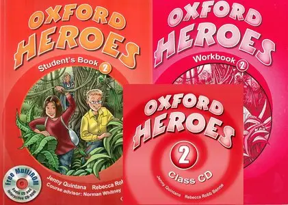 Jenny Quintana, "Oxford Heroes 2" (SB, WB, Audio CDs, Multi-ROM)