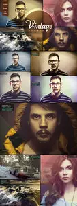 Vintage Actions Bundle for Photoshop