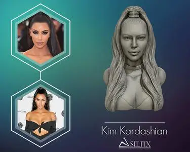 Kim Kardashian Bust