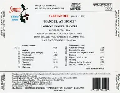 London Handel Players - Handel at Home (2006)