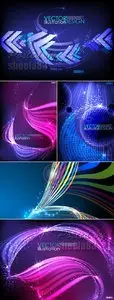 Sparkling Abstract Backgrounds Vector