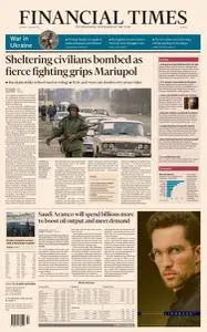 Financial Times Europe - March 21, 2022