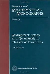 Quasipower Series and Quasianalytic Classes of Functions