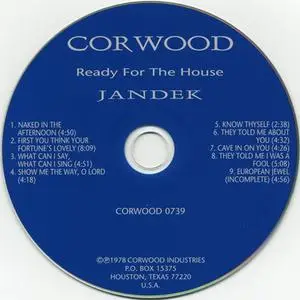 Jandek - Ready For The House (1978) {1999 Corwood Industries}