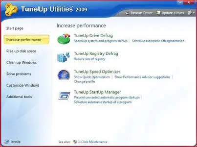 TuneUp Utilities 2009 8.0.2000 PRECRACKED (Silent Install)