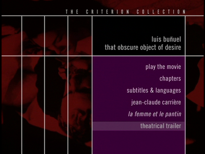 That Obscure Object of Desire (1977) - (The Criterion Collection - #143) [DVD9] [2001]