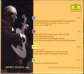 Andres Segovia - The Segovia Collection (4CD Box Set, 2002)