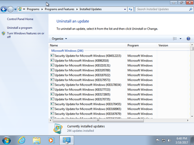 Microsoft Windows 7 Ultimate SP1 Integrated March 2017 Full Activated