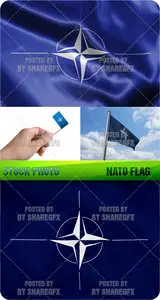 Stock Photo – NATO Flag