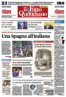 Il Fatto Quotidiano - 21.12.2015