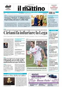 Il Mattino di Padova - 6 Gennaio 2025