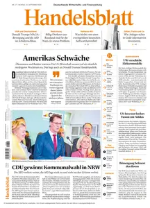 Handelsblatt - 15 September 2025