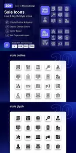 Sale Icons Pack EVCBYAX