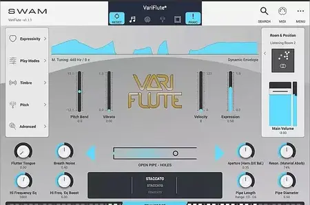 Audio Modeling SWAM VariFlute v1.2.3 (Win/macOS)