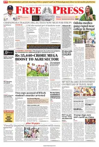 The Free Press Journal Bhopal - 12 October 2025