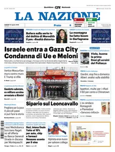 La Nazione Prato - 22 Agosto 2025