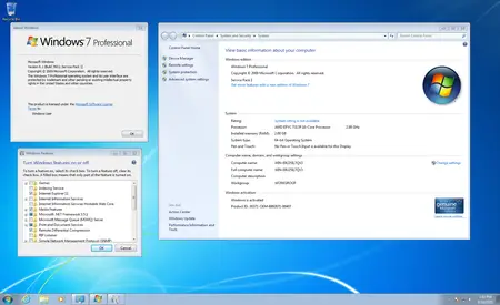 Windows 7 Professional SP1 Multilingual (x64) Preactivated August 2025