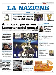 La Nazione Siena - 3 Novembre 2025